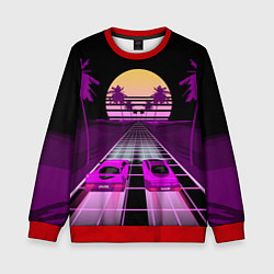 Свитшот детский Digital Race, цвет: 3D-красный