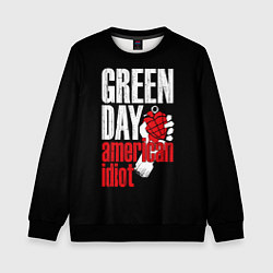 Свитшот детский Green Day: American Idiot, цвет: 3D-черный