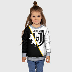 Свитшот детский FC Juventus: Football Point, цвет: 3D-меланж — фото 2