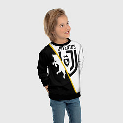 Свитшот детский FC Juventus: Football Point, цвет: 3D-черный — фото 2