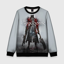 Свитшот детский Bloodborne: Hell Knight, цвет: 3D-черный