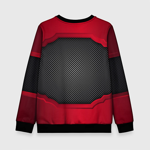 Детский свитшот Volvo: Metal Sport / 3D-Черный – фото 2