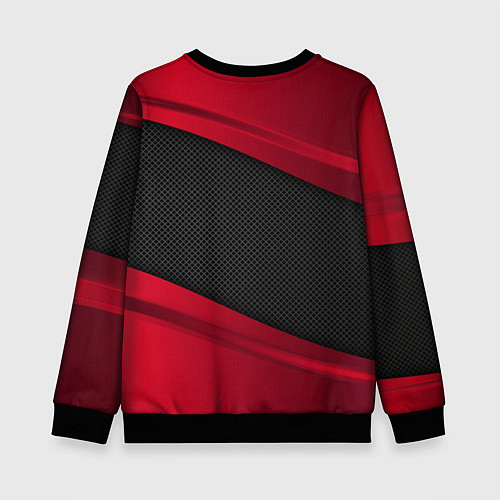 Детский свитшот Volkswagen: Red Sport / 3D-Черный – фото 2