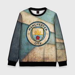 Свитшот детский FC Man City: Old Style, цвет: 3D-черный