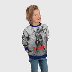 Свитшот детский The Evil Within, цвет: 3D-синий — фото 2