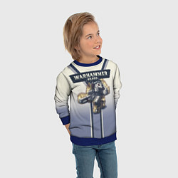 Свитшот детский Warhammer 40000: Tau Empire, цвет: 3D-синий — фото 2