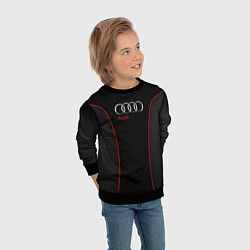Свитшот детский Audi Style, цвет: 3D-черный — фото 2