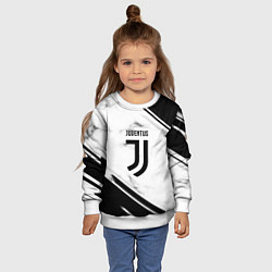 Свитшот детский Juventus, цвет: 3D-белый — фото 2