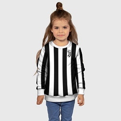 Свитшот детский FC Juventus, цвет: 3D-белый — фото 2