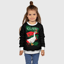Свитшот детский GUSSI Hype, цвет: 3D-белый — фото 2