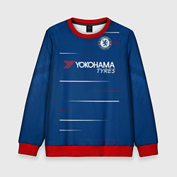 Свитшот детский FC Chelsea Home 18-19, цвет: 3D-красный