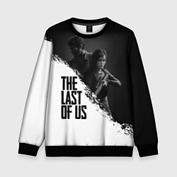 Детский свитшот The Last of Us: White & Black