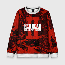 Свитшот детский Red Dead Redemption: Part II, цвет: 3D-белый