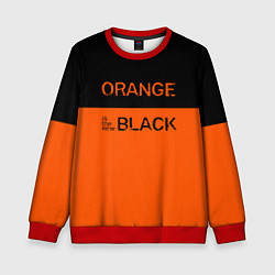 Свитшот детский Orange Is the New Black, цвет: 3D-красный