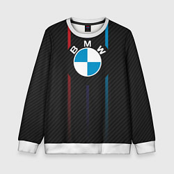 Свитшот детский BMW: Three Lines, цвет: 3D-белый