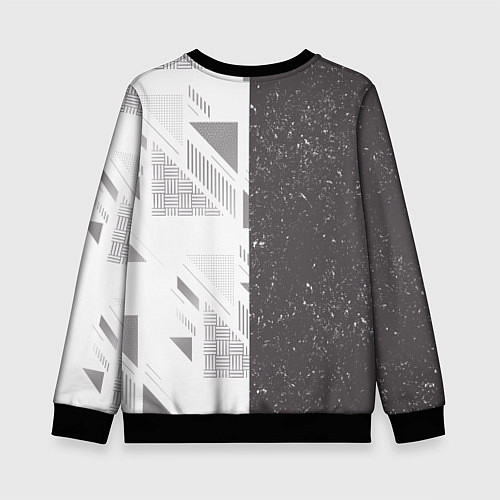Детский свитшот Linkin Park: Grey Form / 3D-Черный – фото 2