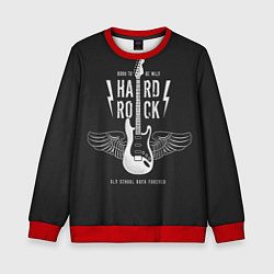 Свитшот детский Hard Rock: Born to be wild, цвет: 3D-красный