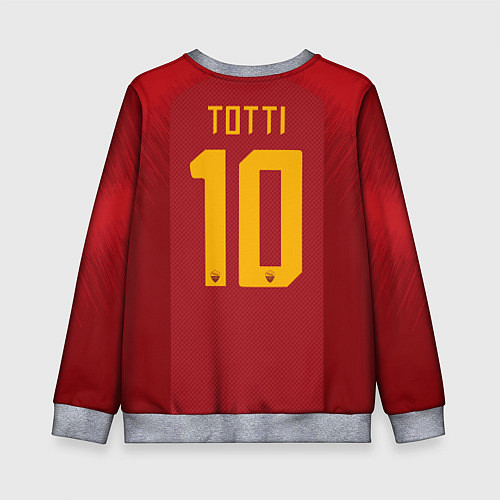Детский свитшот Totti legend 18-19 / 3D-Меланж – фото 2
