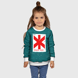 Свитшот детский Cyberpunk: Trauma Team, цвет: 3D-белый — фото 2