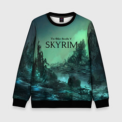 Свитшот детский SKYRIM, цвет: 3D-черный