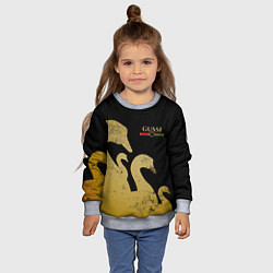 Свитшот детский GUSSI: Gold Edition, цвет: 3D-меланж — фото 2