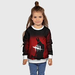 Свитшот детский Dead by Daylight, цвет: 3D-белый — фото 2