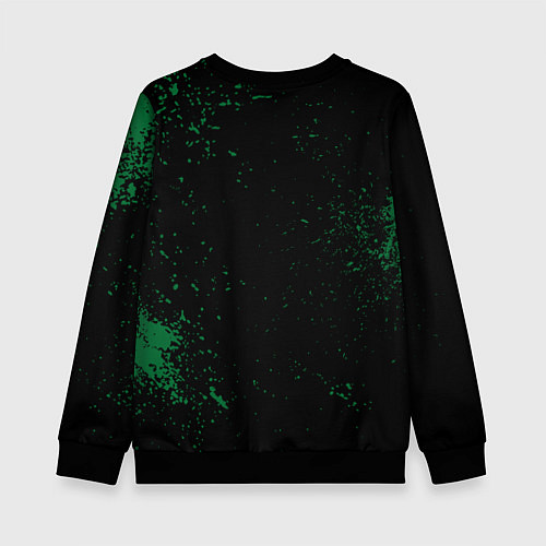 Детский свитшот Anteiku coffee sturbucks / 3D-Черный – фото 2