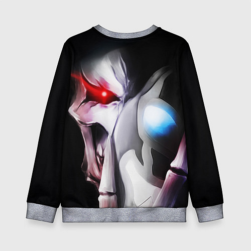 Детский свитшот Overlord - Ainz Ooal Gown / 3D-Меланж – фото 2
