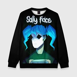 Свитшот детский Sally Face: Light Silhouette, цвет: 3D-черный