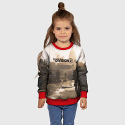 Свитшот детский Tom Clancy's The Division, цвет: 3D-красный — фото 2