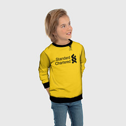 Свитшот детский Liverpool: Alisson GK Home 18-19, цвет: 3D-черный — фото 2