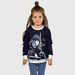 Свитшот детский Бездомный бог, цвет: 3D-белый — фото 2