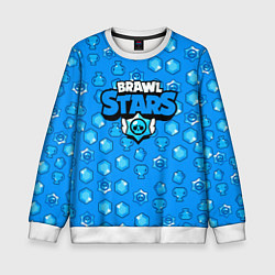 Детский свитшот Brawl Stars: Blue Team