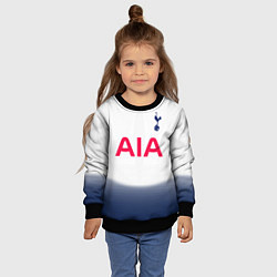 Свитшот детский FC Tottenham: Son Home 18-19, цвет: 3D-черный — фото 2