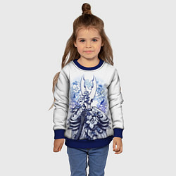Свитшот детский Hollow Knight, цвет: 3D-синий — фото 2