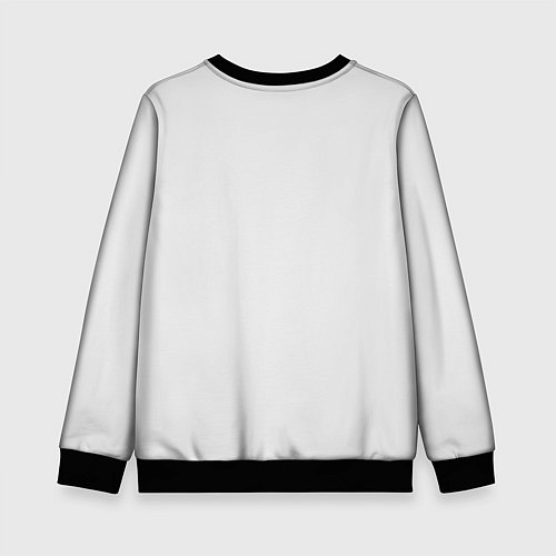 Детский свитшот Hollow Knight / 3D-Черный – фото 2