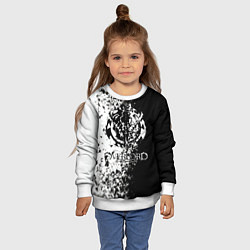 Свитшот детский Overlord, цвет: 3D-белый — фото 2