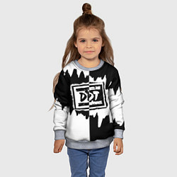 Свитшот детский ДДТ, цвет: 3D-меланж — фото 2