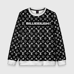 Свитшот детский BILLIE EILISH x LOUIS VUITTON, цвет: 3D-белый