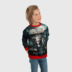 Свитшот детский LINDEMANN: Skills in Pills, цвет: 3D-красный — фото 2