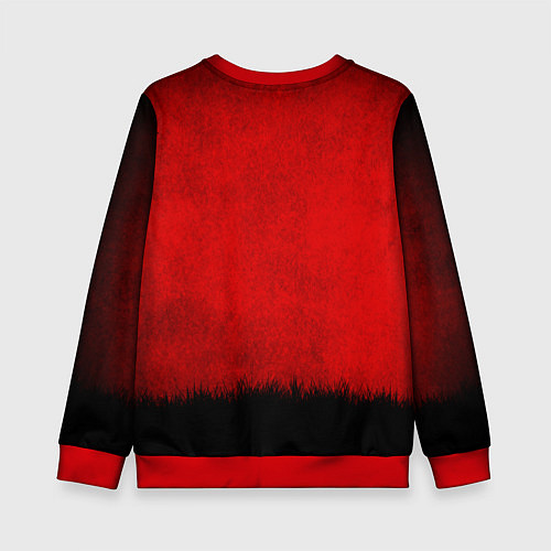 Детский свитшот God of War / 3D-Красный – фото 2