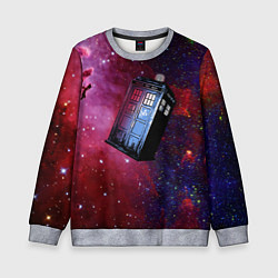 Свитшот детский Doctor Who, цвет: 3D-меланж