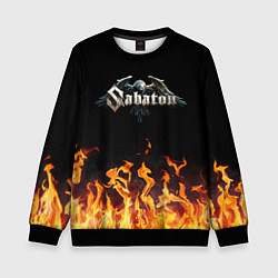 Свитшот детский Sabaton, цвет: 3D-черный