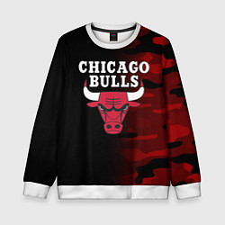 Свитшот детский CHICAGO BULLS, цвет: 3D-белый