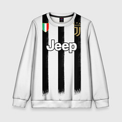 Свитшот детский Juventus home 20-21, цвет: 3D-белый