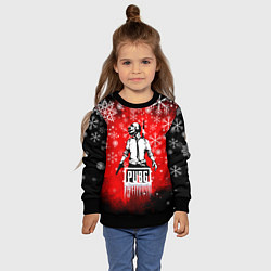 Свитшот детский PUBG, цвет: 3D-черный — фото 2