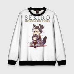 Свитшот детский Sekiro:Shadows Die Twice, цвет: 3D-черный