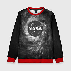 Свитшот детский NASA, цвет: 3D-красный