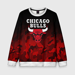 Свитшот детский CHICAGO BULLS, цвет: 3D-белый