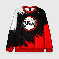 Свитшот детский KIMETSU NO YAIBA, цвет: 3D-красный